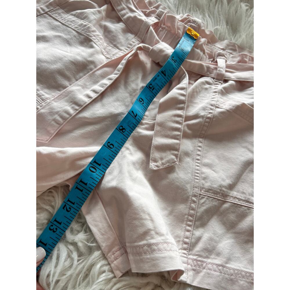 Abercrombie Kids Girls Tie Waist Twill Shorts Casual Light Pink Size 15/16 - Picture 12 of 12